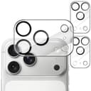 JETech Kameraschutz für iPhone 17 Pro 6,3 Zoll, 9H Gehärtetes Glas, Anti-Kratzer, Hat Keinen Einfluss auf die Hülle, Beeinträchtigt Nachtaufnahmen Nicht, HD Klar, 3 Stück (Durchsichtig) - 1