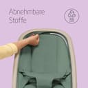Maxi-Cosi Kori 2-in-1-Babywippe mit Spielzeugbogen, 0–2 Jahre, bis zu 15 kg, Baby Bouncer, 3 mit einer Hand einstellbare Liegepositionen, Easy-in-Gurt, leicht und kompakt, Eco Care, Beyond Green - 7