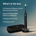 Philips Sonicare DiamondClean 9000 Black Electric Toothbrush, 4 Modes, 3 Intensities, Gum Pressure Sensor, App, Connected Handle, UK 2-Pin Bathroom Plug, Packaging May Vary - 8