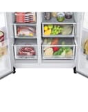 LG GSLV70PZTD - Frigorífico Americano, Nevera Americana, Inverter Linear Compressor, Door Clooning+, Puerta UltraSleek, Clasificación D, 635 L, Color Inox - 10