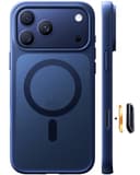 TORRAS for iPhone 17 Pro Case with MagSafe, 12FT Military Grade Shockproof, Durable & Sturdy & Velvety Touch, Magnetic Protective case for iphone 17 pro cover, Blue - 1