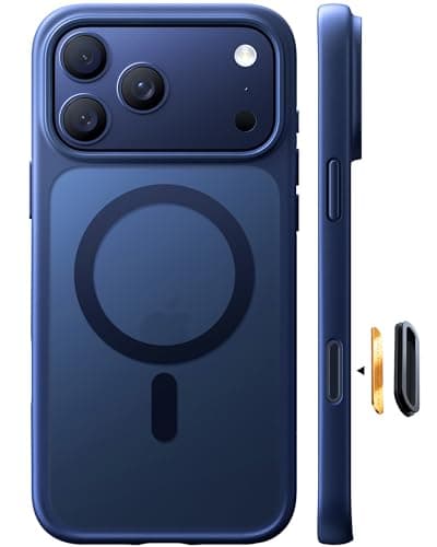 TORRAS for iPhone 17 Pro Case with MagSafe, 12FT Military Grade Shockproof, Durable & Sturdy & Velvety Touch, Magnetic Protective case for iphone 17 pro cover, Blue