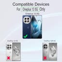 Ibywind Schutzfolie für OnePlus 13 5G(2 Stück),TPU Folie,mit 1 Stück Metall-Kameraschutz,1 Stück Rückseitenfolie,Blasenfreie Klar HD - 2