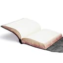 BELCRAFT Venezia Romantica A5 mittelgroßes Notizbuch aus Leder, Handgearbeitet in klassischem Italienischem Stil, Geschenkschachtel inklusive, Tagebuch, Lederbuch A5 (15x21 cm) Schwarz - 4