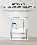 PETKIT EVERSWEET MAX Fontanella per Gatti Senza Fili, 3L Fontana per Gatti con Sensore,26dB Ultra Silenziosa, Controllo Intelligente dell'applicazione,5000 mAh 83 Giorni di Autonomia - 4