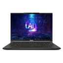 MSI Stealth A16 AI+ A3HVFG-250IT, Notebook Gaming, 16" 16:10 QHD+ 240Hz, AMD Ryzen AI 9 365, RTX 4060 GDDR6 8GB, SSD 1TB PCIe4, LPDDR5x 32GB 7500MHz, WiFi 7, 99Whr, Win 11 Home [Layout e Garanzia ITA] - 2