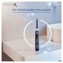 Oral-B Genius X Elektrische Zahnbürste/Electric Toothbrush mit künstlicher Intelligenz & Putztechnikerkennung, visuelle Andruckkontrolle, 6 Putzmodi inkl. Sensitiv, Timer, schwarz - 5
