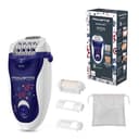 Depiladora Rowenta Silence Soft, dispositivo de depilación suave, función de visión, eficiencia multiángulo, accesorios para áreas sensibles y exfoliación, EP5625F0 - 1