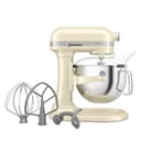 KitchenAid Artisan 5KSM60SPX 5.6L Bowl-Lift Stand Mixer, 11 Speeds & Soft Start, Heavy Duty Full Metal Construction, Kneads 3.7kg Dough, Makes 11 Dozen Cookies, Almond Cream - 1