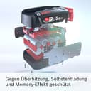 Bosch Akku-Staubsauger Unlimited 8 BSS825MULT, kabellos, HEPA-Filtersystem, 10 Jahre Motorgarantie, hohe Saugkraft, Lange Laufzeit, austauschbarer 5.0 Ah Akku, Schnellladegerät, Mini-Turbo-Düse, grau - 14