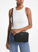 Michael Kors Jet Set Large East West Crossbody Black Saffiano - 3