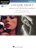 Taylor Swift - Selections from Midnights &: The Tortured Poets Department Viola Play-Along Book with Online Audio - 1