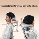 SIHOO B100 Sedia da Ufficio Ergonomica, Sedia da Scrivania con Supporto Lombare Dinamico Adattivo, Sedia da Computer con Poggiatesta, Braccioli Pieghevoli, Inclinazione Regolabile 90-135°, Bianca - 8