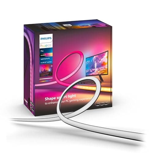 Philips Hue Play, Lightstrip Gradient per Pc, 24-27", 18W