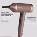Remington Asciugacapelli Digitale AIRvive, Phon con Motore BLDC Silenzioso,Ioni, Stile Liscio e Riccio, 240 km/h, 12 Regolazioni, Diffusore e Concentratore EC8930 - 2