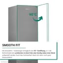 Bauknecht KGDNF 203 C/Freistehende Kühl- Gefrierkombination/Dynamic Intelligence/Dual Cool Total NoFrost/EEK C/Smooth Fit/EvenFlow/FreshShield/ 25 Years Compressor Lifetime Tested by VDE - 5