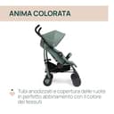 Chicco Echo Lite Passeggino Leggero da 0 Mesi a 22 kg, Schienale Reclinabile in 4 Posizioni, Seduta Spaziosa, Manicotto Paracolpi, Chiusura a Ombrello, Freni Gemellati e Ruote Anteriori Girevoli - 3