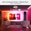 Nanoleaf 4D - Screen Mirror Camera + 5.2M Strip Light Kit for TV up to 85 inch / 216 cm, Smart TV LED Backlight RGB, Music Sync, Wifi App & Voice Control (Works with Alexa Apple/Google Home) - 2