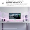 LG 27U731SA-W - Smart Monitor 27", Panel IPS, UHD (3840 x 2160), 60Hz, 5ms (GtG), WebOS 24, DCI-P3 90%, Ajuste en Inclinación (Eje Horizontal), Blanco - 4