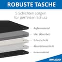 Casio FX-7400GIII Grafikrechner mit CalcCase Schutztasche und Fachbuch - Classic Set (Schwarz) - 4