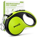 Pecute Guinzaglio Retrattile per Cani, Guinzaglio per Cane 8m con Guinzaglio Esteso Senza Grovigli a 360°, Impugnatura Antiscivolo e Pulsante di Freno Rapido,Verde - 1
