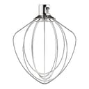 GVODE Edelstahl-Schneebesen für KitchenAid Zubehör, passend für KitchenAid 4,3 und 4,7/4,8L Mixer, ersetzt K45WW, für KitchenAid Mixer-Aufsätze, ideal für Eiercreme & Mehlkuchen, Spülmaschinenfest - 1