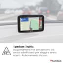 TomTom Navigatore per Auto GO Advanced (6", Info traffico e Avvisi autovelox, mappe mondo, Aggiornamenti Wi-Fi, Indicatore corsia in movimento, Segnali visivi, Supporto reversibile integrato) - 2