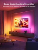 Govee Luci LED TV WiFi RGBICW da 5m con Fotocamera, LED TV Retroilluminazione 3 Lite con Correzione Fish-Eye Funzione, 4 Colori in 1 Lampada, Controllo Vocale e APP, Aplicable a TV da 75-85 pollici - 3