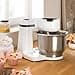 Bosch MUMS2EW00 MUM Series 2 food processor, stainless steel bowl, 3.8 litres, planetary mixer, dough hook, beater, whisk, stainless steel, 4 working levels, expandable with optional accessories, 700 watt, white - 2