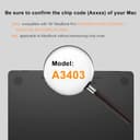 eleger Funda Matte Crystal Compatible con MacBook Pro 16 Pulgadas M4 M3 M2 M1 Pro/MAX [Color Compatible con Mac] 2024 2023 2021, Carcasa rígida Ultrafina para Mac Pro 16,2", Negro Transparente - 2