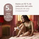 Philips Lumea Advanced BRI921/00 - Depiladora Luz Pulsada para la Depilación Permanente del Vello Visible en Casa con sensor de tono de piel, 2 Cabezales para Cuerpo y Cara y lápiz recortador compacto - 3
