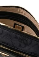 GUESS Umhängetasche Noelle II Crossbody Camera Bag Coal Logo dunkelgrau - 3