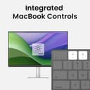 BenQ MA320U 32 inch 4K 3840x2160 Monitor for MacBook Pro/Air, Dual USB-C, 90W Power Delivery, Mac Color Match, USB Hub, Brightness & Volume Control on Mac, Adjustable Stand, P3 Color Gamut - 4