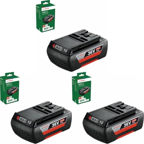 Bosch Batería de Repuesto GBA 36V 2.0Ah (Paquete de 3)
