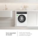 Corberó - Lavadora Carga Frontal | CLT90514VIN | 9 Kg | 1400 RPM | Inverter | 16 Programas | Vapor | Antialérgica | Inicio Diferido | Blanco - 3