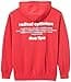 Dua Lipa Official Merch Radical Optimism Tracklist Hoodie Felpa con Cappuccio, Rosso, M Unisex-Adulto - 2