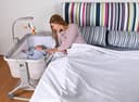 Foppapedretti MyBebè Culla Co-Sleeping, per Bambini dalla nascita a 6 mesi (fino a 9 Kg), Perla - 2