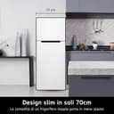 LG GTBV36PZGKD Frigorifero Doppia Porta 70cm, Classe E, Frigorifero No Frost, 395L, Porte piatte, Door & Linear Cooling, Maniglie integrate, Compressore Smart Inverter, Smart Diagnosis, Inox - 3