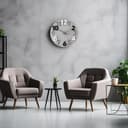 Stellarize Wanduhr Ohne Tickgeräusche Modern Holz 3D Küchenuhr für Wohnzimmer Kinderzimmer Büro (30 cm) - 6