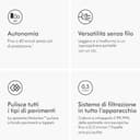 Dyson V8 Absolute Aspirapolvere Senza Filo, 115 AW, fino a 40 min di autonomia, Spazzola Motorbar anti-groviglio, rimuove peli di animali, Spazzola Fluffy, aspirapolvere portatile e per pavimenti - 5