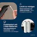 OMRON Gentle Temp 533 Digitales Infrarot-Ohrthermometer für Kinder und Erwachsene, schnelle 1-Sekunden-Messung und Sonde ohne Schutzhülle, Schwarz - 7