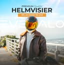 Everalo Visier Kompatibel Mit Shoei Nxr 2 - Z8 - Xspr Pro - X15 - Cwr F2 – Pinlock-Ready Helmvisier (Light Schwarz) - 9