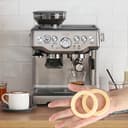 2 Pcs Anillos de Sellado Compatibles con Sage The Barista Express, Juntas Tóricas de Silicona de Repuesto para BES875UK SES875BKS SES875 SES875BTR2GUK1 Máquinas de Café Espresso - 5