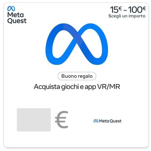 Meta Quest Carta Regalo - €25 - Meta Quest - via e-mail
