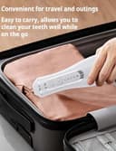 Hydropulse Pro – Portable Water Flosser with 4 Modes, Water Flossers for Teeth Cordless Oral Irrigator Dental Water Jet Electric Tooth Flosser with 320ML Water Tank, Rechargeable Teeth Cleaner (Black) - 7