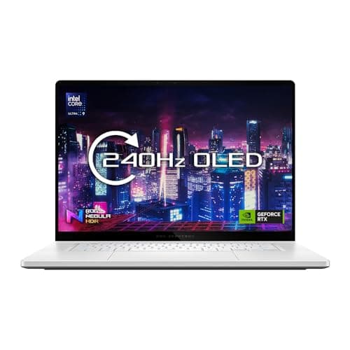 ASUS ROG Zephyrus M16 OLED 16.0" WQXGA 500nits 240Hz Gaming Laptop (Intel Core Ultra 9-185H, NVIDIA GeForce RTX 4080, 32GB RAM, 2TB PCIe SSD, Windows 11)