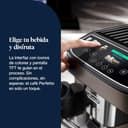 De’Longhi Magnifica Evo Next – Perfetto Cafetera Superautomática, LatteCrema Jarra de leche automática, 13 Bebidas One-Touch, Pantalla Táctil a Color, Titanio y Negro (ECAM312.80.TB) - 6