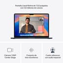 Apple 2025 MacBook Air de 13 Pulgadas con Chip M4: diseñado para Apple Intelligence, Pantalla Liquid Retina de 13,6 Pulgadas, 16 GB de Memoria unificada, 256 GB SSD, Teclado español; Medianoche - 3