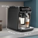 Philips 3300 Series Bean to Cup Coffee Machine – 6 Hot & Iced drinks, LatteGo Milk Frother, Fastest-to-Clean, 40% Quieter, Ceramic Grinder, Fully Automatic Espresso & Cappuccino maker (EP3347/90) - 11