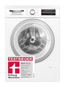 Bosch WUU28T71, Stiftung Warentest Testsieger*, Serie 6 Waschmaschine 8 kg, Unterbaufähig, 1400 UpM, Beladungserkennung, Hygiene Plus, Nachlegefunktion, Frontlader, LED Display, Schontrommel, AquaStop - 1